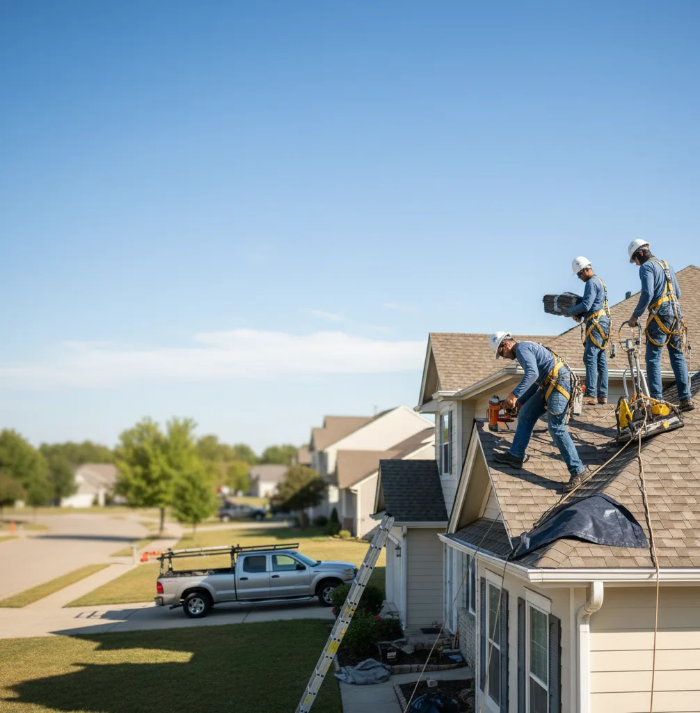 Roof Repair in Caraway